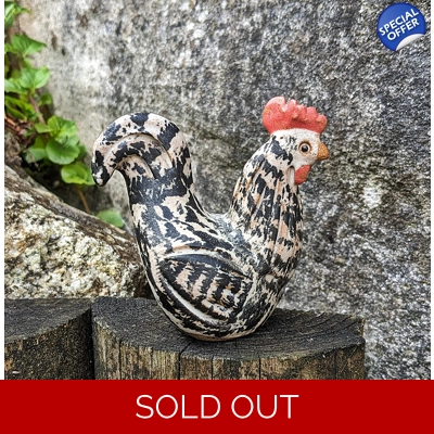 Animal Friends | Pottery Cockerel - St Just - Cornwall UK